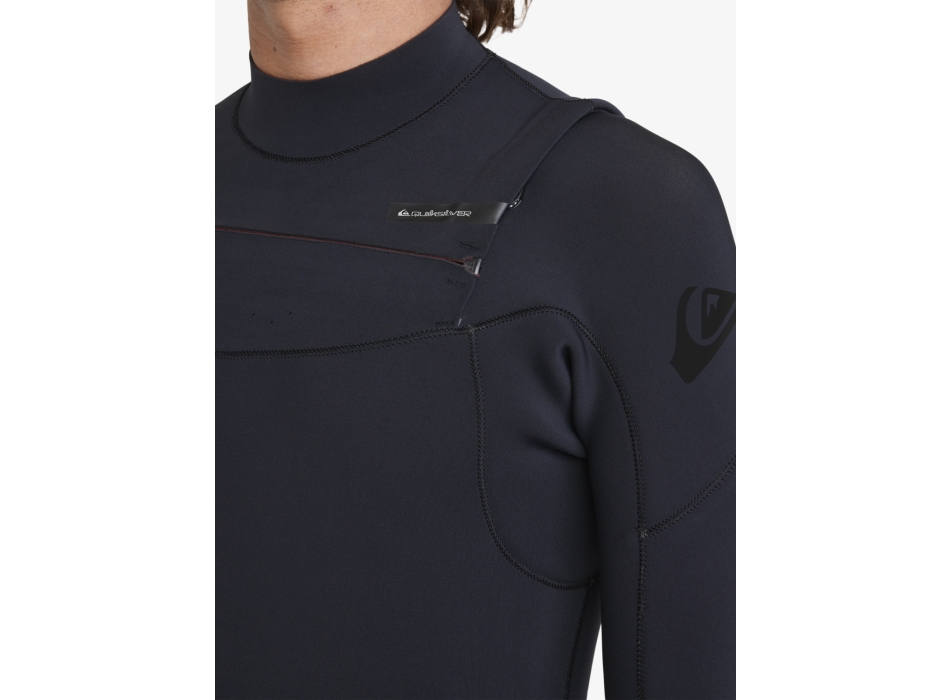 QUIKSILVER 5_4_3 EVERYDAY SESSIONS HOODED CHEST ZIP WETSUIT PRIMALOFT
