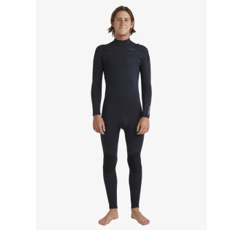 QUIKSILVER 5_4_3 EVERYDAY SESSIONS HOODED CHEST ZIP WETSUIT PRIMALOFT