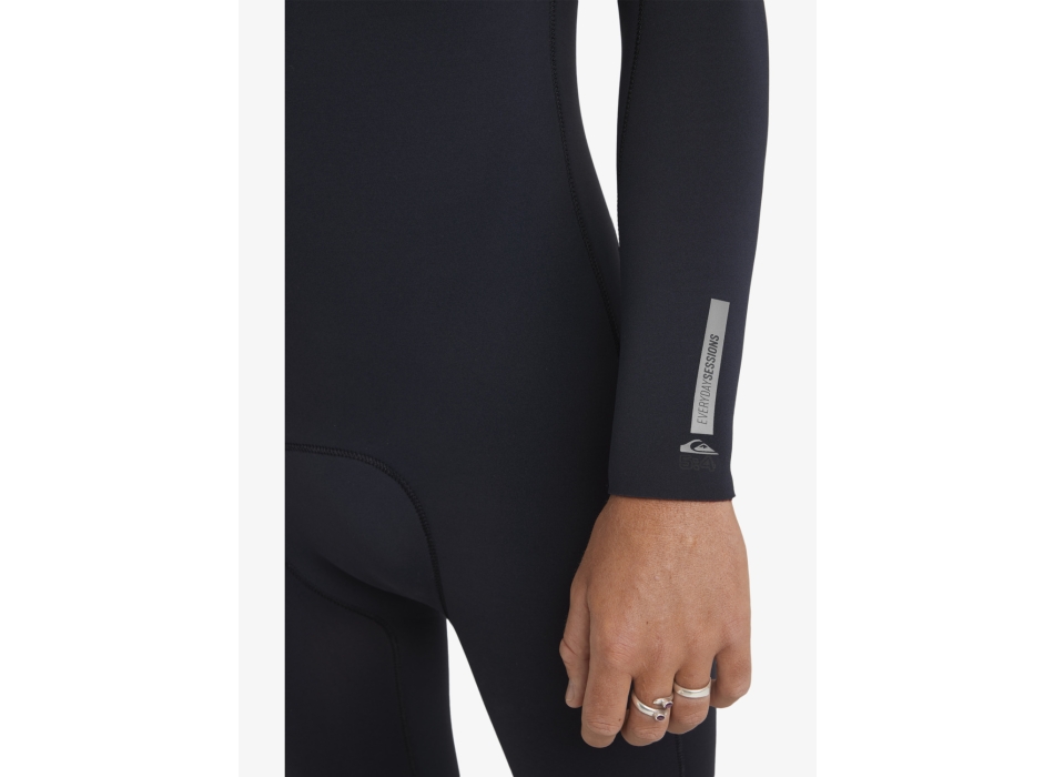 QUIKSILVER 5_4_3 EVERYDAY SESSIONS HOODED CHEST ZIP WETSUIT PRIMALOFT
