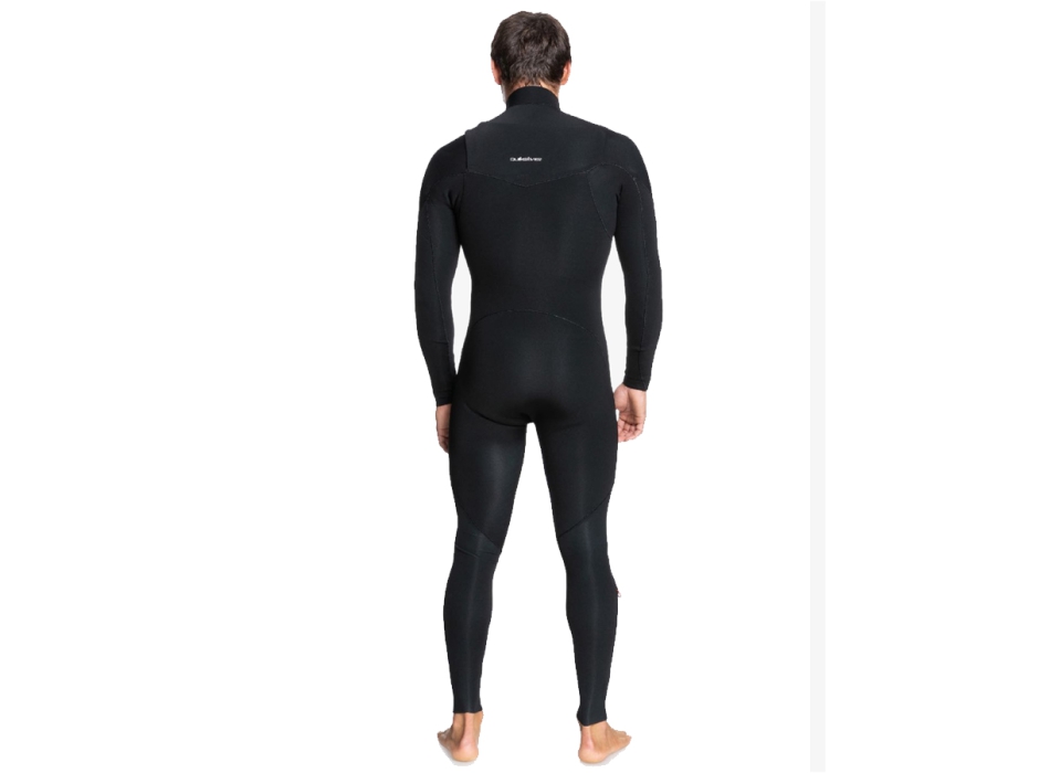 QUIKSILVER 5/4/3 EVERYDAY SESSIONS CHEST ZIP WETSUIT BLACK