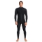 QUIKSILVER 4/3 EVERYDAY SESSIONS CHEST ZIP WETSUIT BLACK