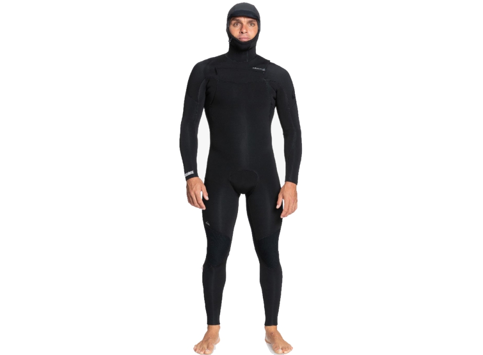 QUIKSILVER 5/4/3 EVERYDAY SESSIONS CHEST ZIP WETSUIT BLACK