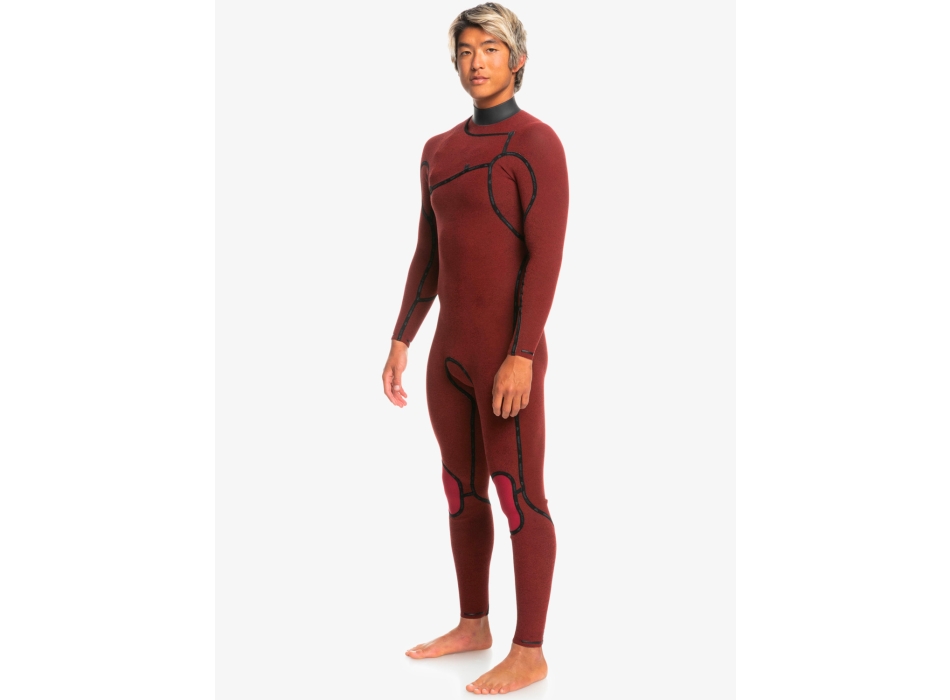 QUIKSILVER 5/4/3 HIGHLINE CHEST ZIP WETSUIT BLACK