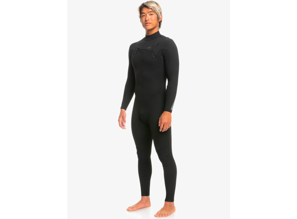 QUIKSILVER 5/4/3 HIGHLINE CHEST ZIP WETSUIT BLACK