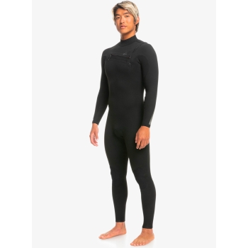 QUIKSILVER 5/4/3 HIGHLINE CHEST ZIP WETSUIT BLACK