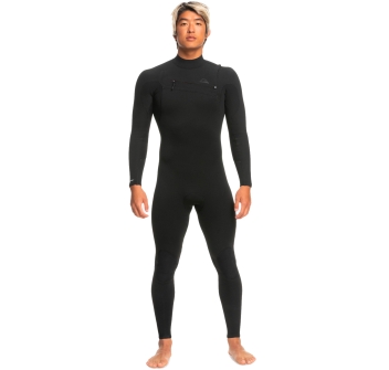 QUIKSILVER 5/4/3 HIGHLINE CHEST ZIP WETSUIT BLACK