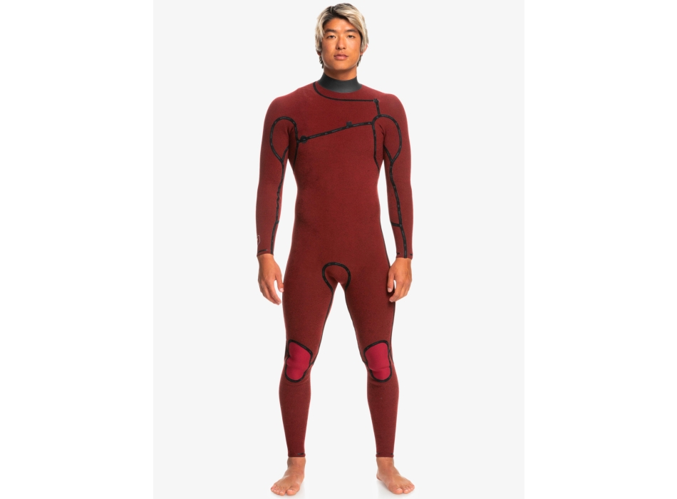 QUIKSILVER 5/4/3 HIGHLINE CHEST ZIP WETSUIT BLACK