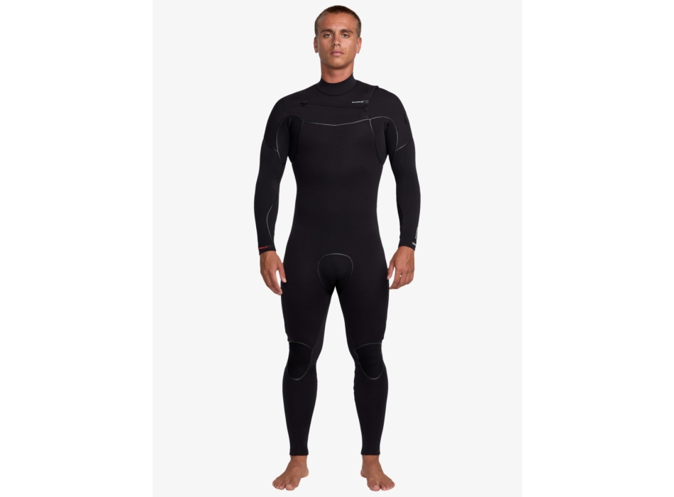 QUIKSILVER 5/4/3 MARATHON SESSION CHEST ZIP WETSUIT PRIMALOFT