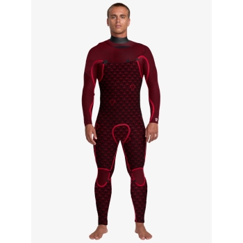 QUIKSILVER 5/4/3 MARATHON SESSION CHEST ZIP WETSUIT PRIMALOFT