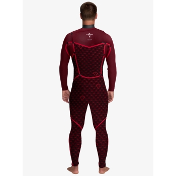 QUIKSILVER 5/4/3 MARATHON SESSION CHEST ZIP WETSUIT PRIMALOFT