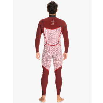 QUIKSILVER 5/4/3 MARATHON SESSION CHEST ZIP WETSUIT BLACK