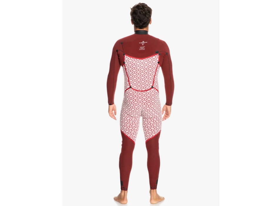 QUIKSILVER 5/4/3 MARATHON SESSION CHEST ZIP WETSUIT BLACK