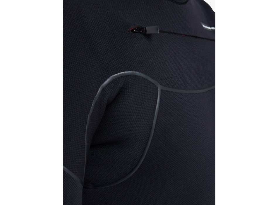 QUIKSILVER 5/4 MARATHON SESSION HOODED CHEST ZIP WETSUIT BLACK