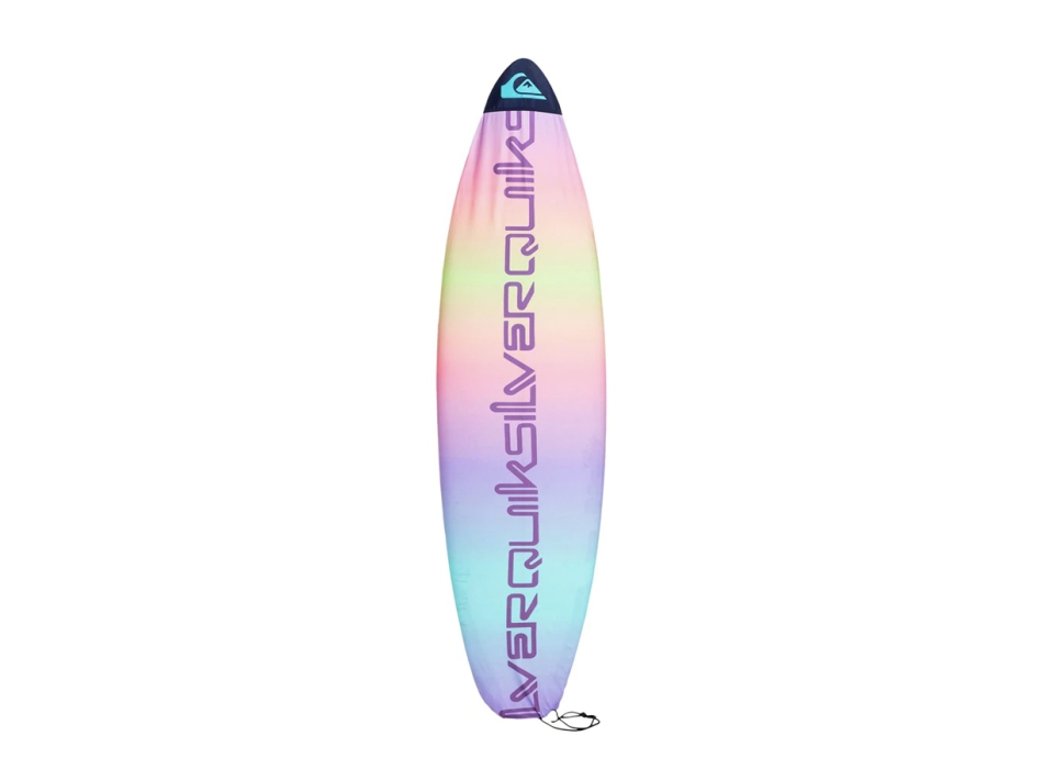 QUIKSILVER 5'6" - 6'3" SHORTBOARD SOCKS BOARD COVER MULTICOLOR