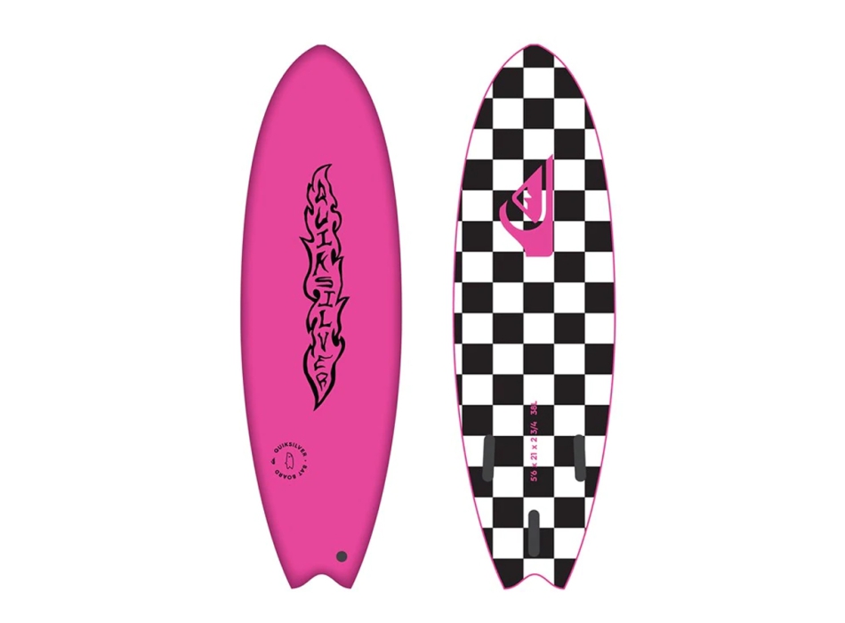 Quiksilver foam deals surfboard