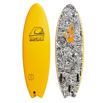 QUIKSILVER 5’6" SOFTBOARD SOFT BAT PUMPKIN 