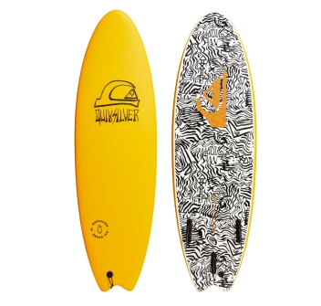 QUIKSILVER 5’6" SOFTBOARD SOFT BAT PUMPKIN 