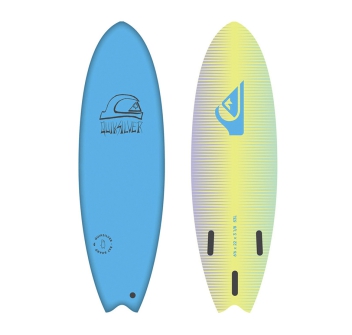 QUIKSILVER 6’0" SOFTBOARD BAT FISH BLUE