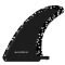 QUIKSILVER 8" PINNA LONGBOARD SINGLE FIN BLACK