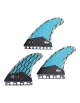 QUIKSILVER FINS AG47 THRUSTER SMALL FUTURES