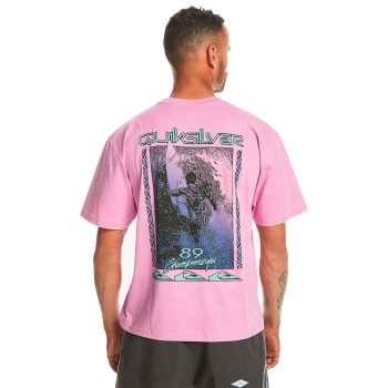 QUIKSILVER HOW ARE YOU FEELING T-SHIRT VIOLET