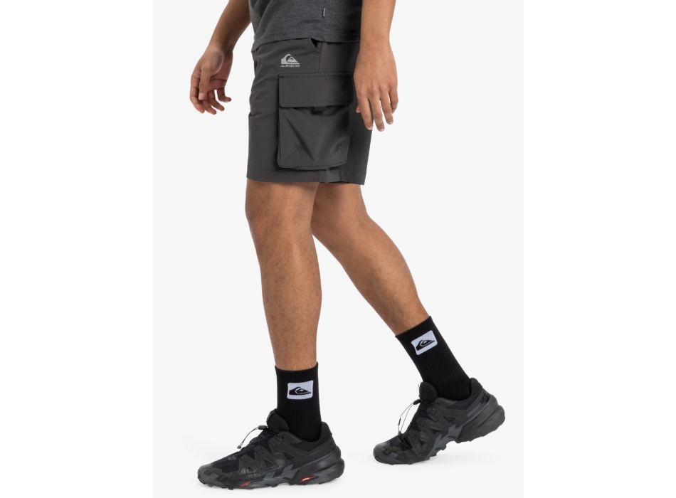 QUIKSILVER RUN ASHORE 18" BERMUDA CARGO PHANTOM