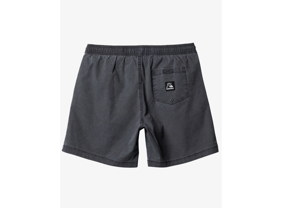 QUIKSILVER TAXER 17" ELASTICATED SHORTS BLACK