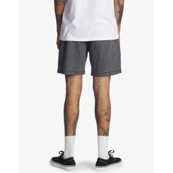QUIKSILVER TAXER 17" ELASTICATED SHORTS BLACK
