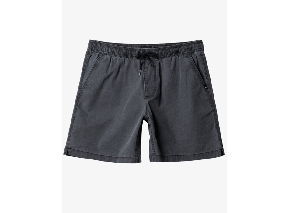 QUIKSILVER TAXER 17" ELASTICATED SHORTS BLACK