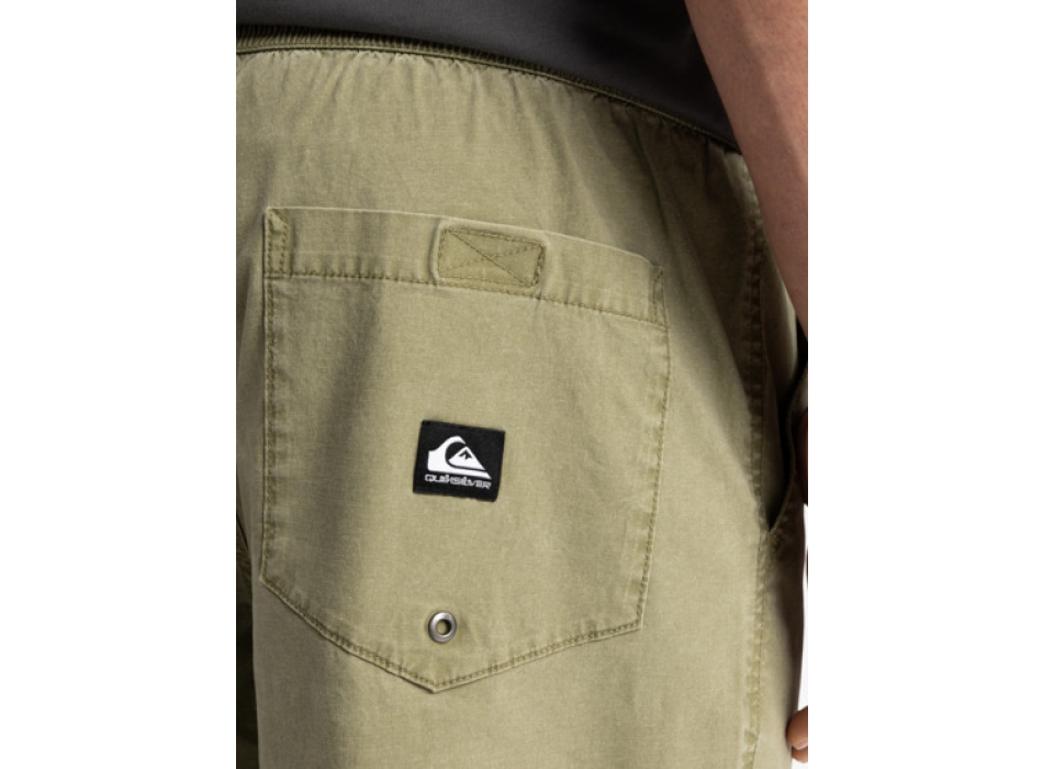 QUIKSILVER TAXER 18" ELASTICATED SHORTS ALOE