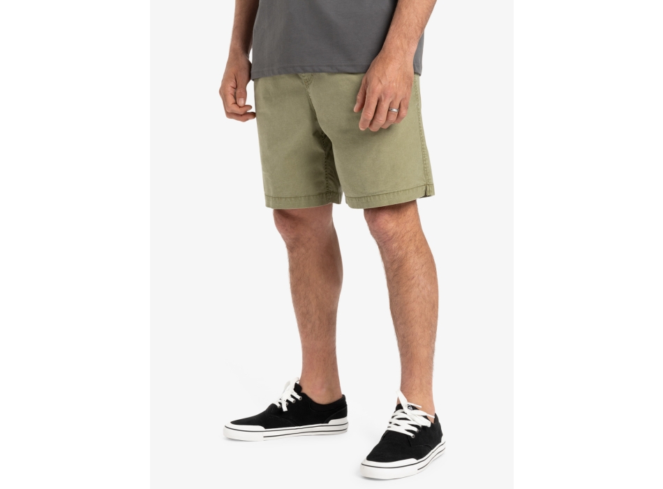 QUIKSILVER TAXER 18" ELASTICATED SHORTS ALOE