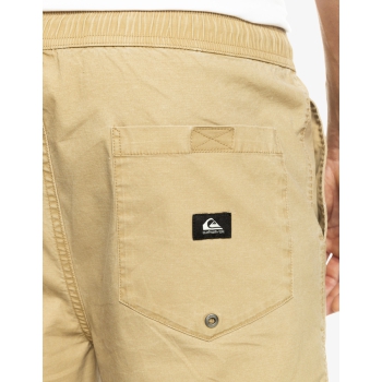 QUIKSILVER TAXER 18" ELASTICATED SHORTS PLAGE