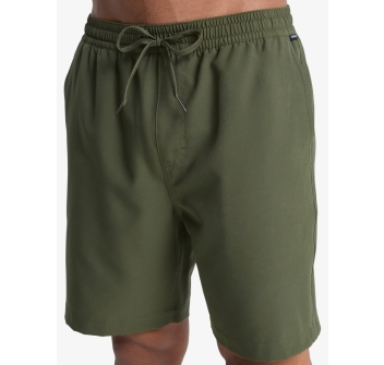 QUIKSILVER TAXER AMPH 18" ELASTICATED SHORTS GRAPE LEAF