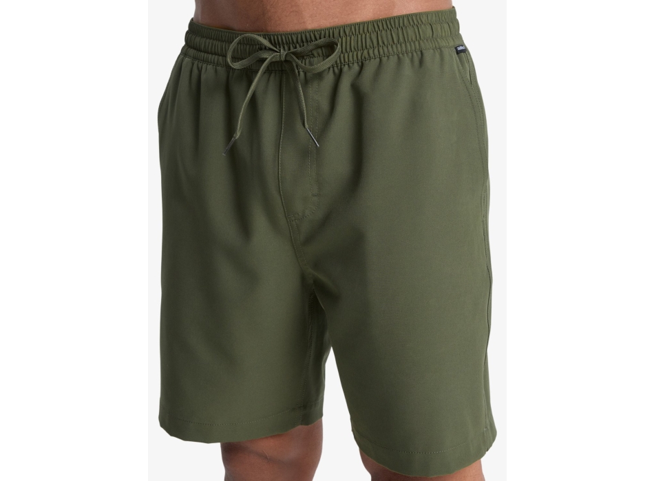 QUIKSILVER TAXER AMPH 18" ELASTICATED SHORTS GRAPE LEAF