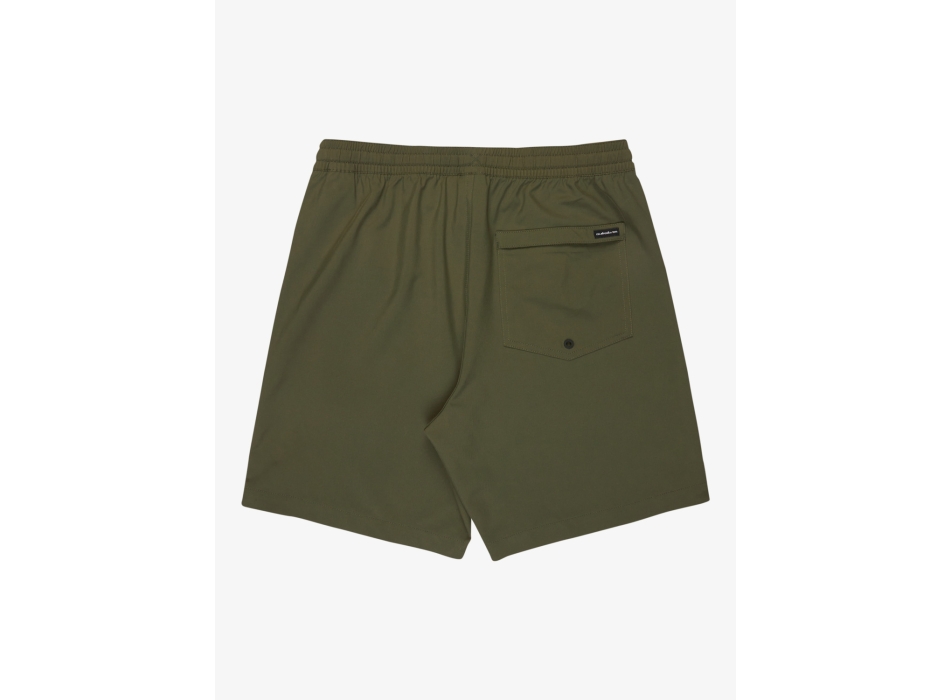 QUIKSILVER TAXER AMPH 18" ELASTICATED SHORTS GRAPE LEAF