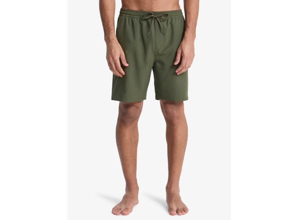 QUIKSILVER TAXER AMPH 18" ELASTICATED SHORTS GRAPE LEAF