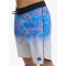 QUIKSILVER BOARDSHORTS HIGHLINE PRINTED 20" NEBULAS BLUE FADE REFLECTION
