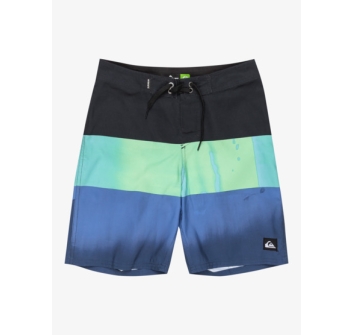 QUIKSILVER BOARDSHORTS FOR KID EVERYDAY PANEL 17” NEBULAS BLUE BLOOMFADE