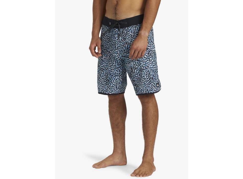 QUIKSILVER BOARDSHORTS SCALLOP 19" SWEDISH BLUE