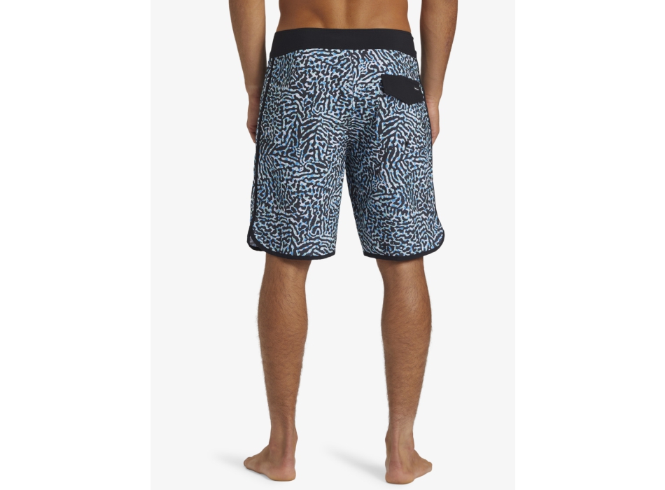 QUIKSILVER BOARDSHORTS SCALLOP 19" SWEDISH BLUE