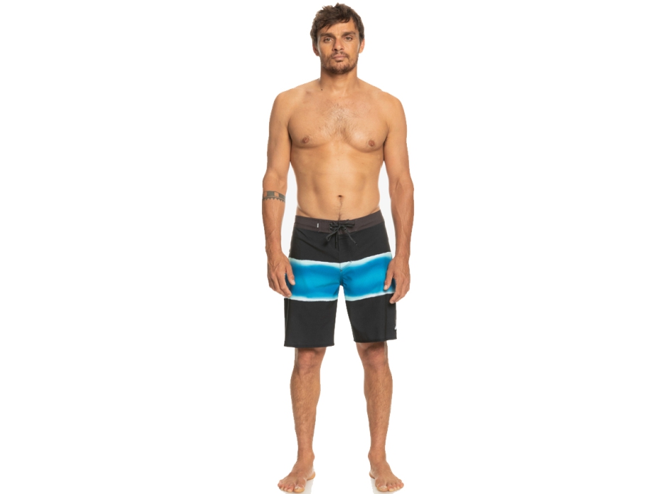 QUIKSILVER BOARDSHORTS SURFSILK NEW WAVE 19" BLACK