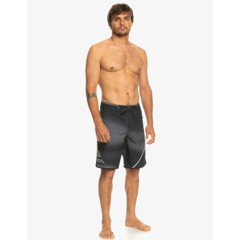 QUIKSILVER BOARDSHORTS SURFSILK NEW WAVE 20" BLACK