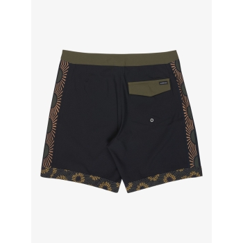QUIKSILVER BOARDSHORTS SURFSILK NOMAD 18" BLACK