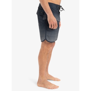 QUIKSILVER BOARDSHORTS SURFSILK SCALLOP 18" BLACK
