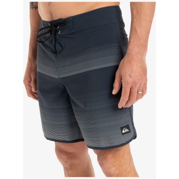 QUIKSILVER BOARDSHORTS SURFSILK SCALLOP 18" BLACK