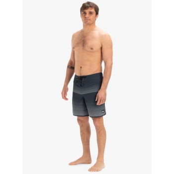 QUIKSILVER BOARDSHORTS SURFSILK SCALLOP 18" BLACK