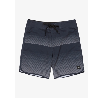 QUIKSILVER BOARDSHORTS SURFSILK SCALLOP 18" BLACK