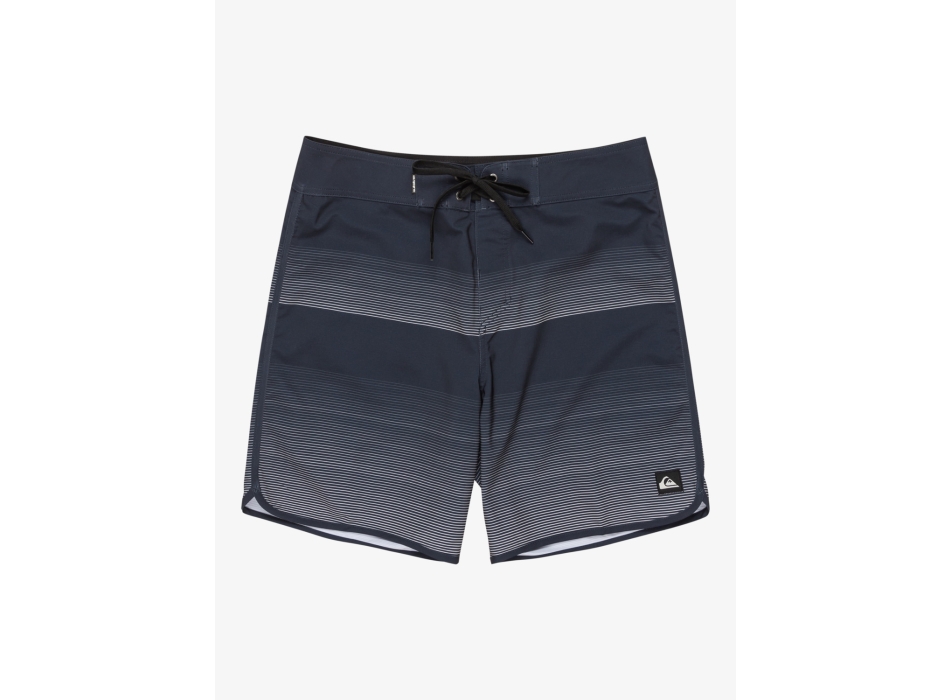QUIKSILVER BOARDSHORTS SURFSILK SCALLOP 18" BLACK