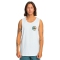 QUIKSILVER LONG FADE TANK WHITE