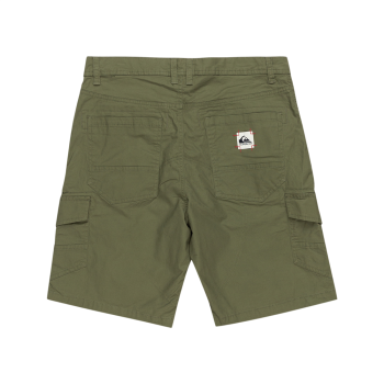 QUIKSILVER CARGO SHORT FOUR LEAF CLOVER